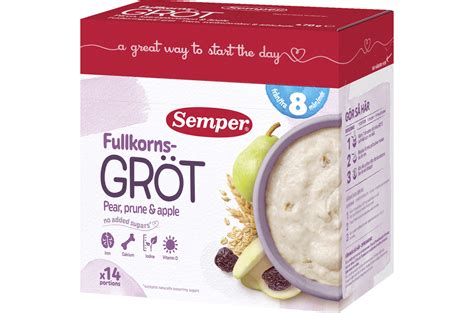 Semper gröt 1 år storpack